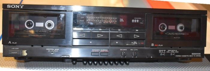 Sony Stereo Cassette Deck TC WR450 $ 60