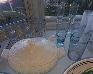 Assorted Glassware and China - Please Text 201-639-4811 For Individual Pricing