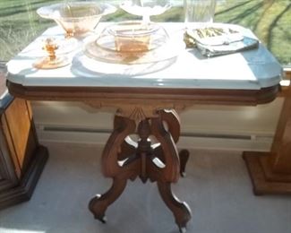 Eastlake lamp table