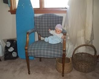 vintage upholstered chair