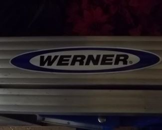 8 foot aluminum ladder, 250 #