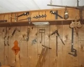 variety of vintage tools