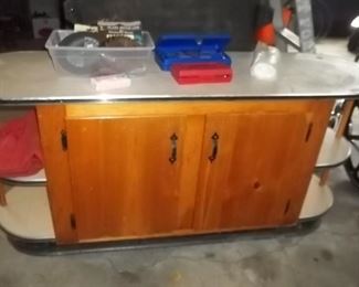 oval vintage cabinet, really sweet!