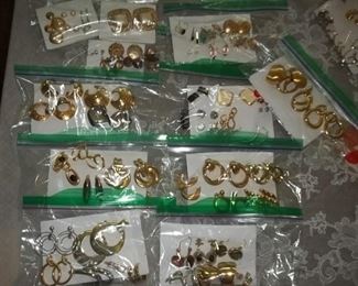 costume pierced earrings