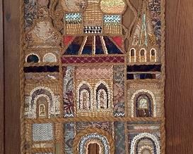 Hand made weaving/textile wall tapestry