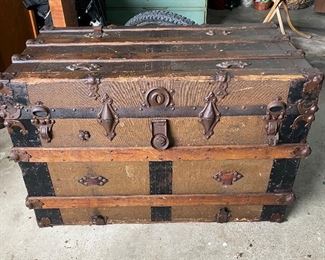 1880s steamer trunk