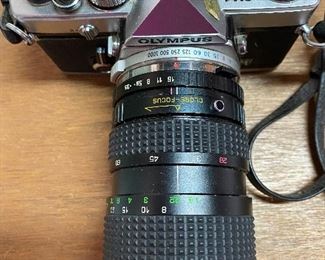 Olympus camera with Tiffen zoom lens