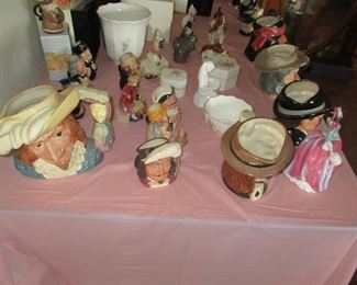 Part of the Royal Doulton Collection. MANY mugs, MANY pieces with original boxes. MANY "Western" pieces"