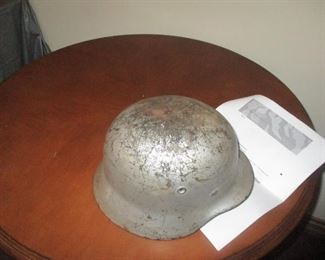 GermanWWII helmet-- original