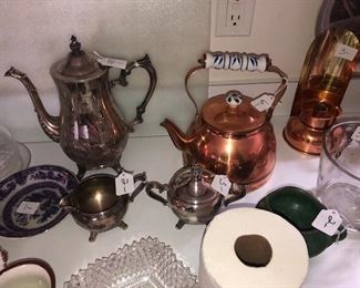 Copper teapot sold