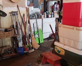 garage, tools