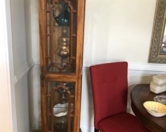 1960 curio cabinet