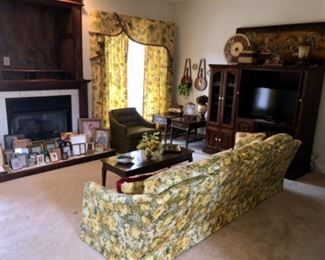 mid century living room