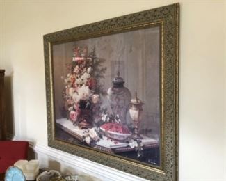 large framed print 