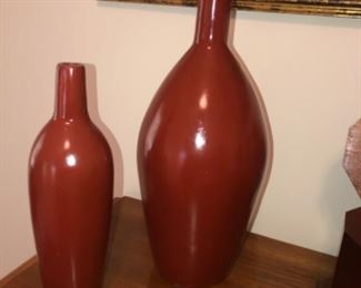 RED VASES