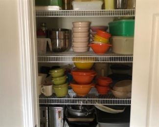 Large collection of Original Tupperware