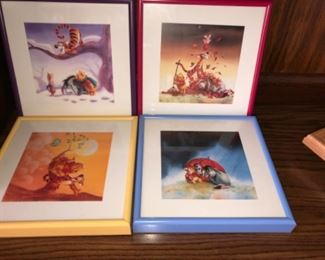 Disney lithographs