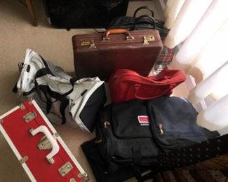 selection of luggage