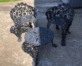 wrought iron furniture