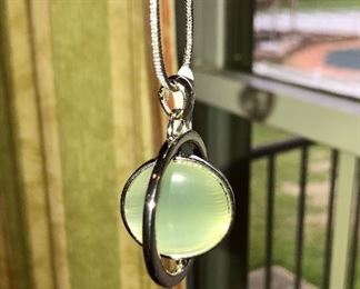 Mid Century reversible pendant 