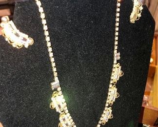 vintage necklace set