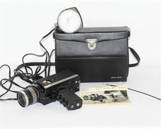 BOLEX 280 Macrozoom Vintage Video Camera with Case and includes Manual