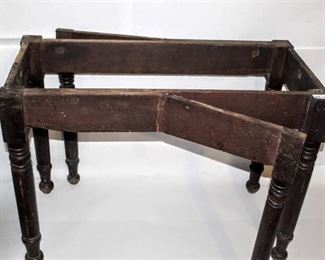 Antique Gate Leg Table Base (no table top)