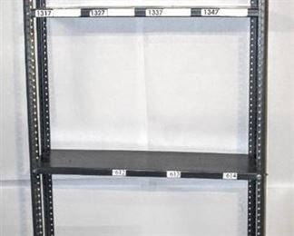Metal Shelving Unit with 6 Adjustable Shelves 75" Tall x 36.5" wide x 12" deep (matches 3962)