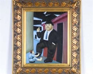 Print/Canvas Botero Classicism Study 