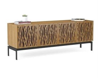 Bdi Natural Walnut Elements Tv Stand For Tvs Up To 85"