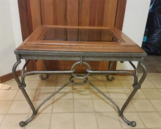 Classy Glassy End Table