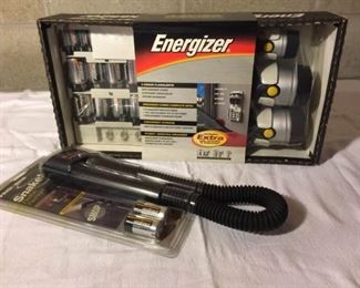 Flashlight and Battery Organizer  Black  Decker SnakeLight