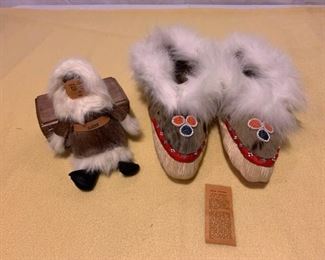 Genuine Alaska Reindeer Moccasins