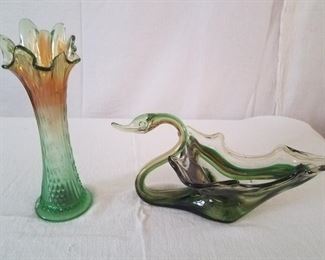 Graceful Green Glass