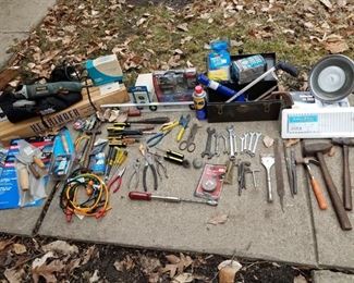 Saw Horse and Grinder