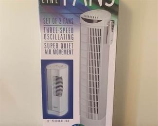 Set of 2 Fans NIB