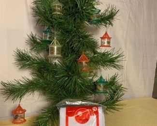 Vintage Twirling Christmas Ornaments