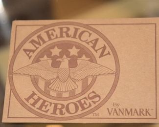 H-27 American Heroes By Vanmark Military Collection $29.95/EACH