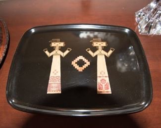 H-60 Asian Inspired Black Tray-$14.95