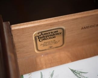 H-82 American Independence Collection Dresser with Mirror 65x19x34 $165.00