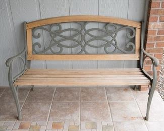 H-86 Outdoor Patio Bench $75.00
50”L