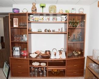 H-101 Scandanavian Contemporary Wall Unit $100.00