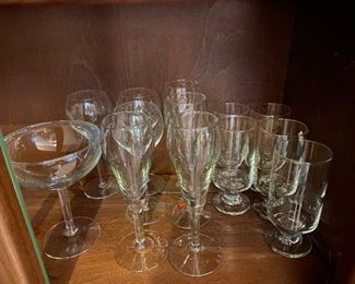 H-228 Lot of Wine Glasses and Mugs $10.00