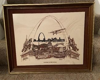 H-233 World Cities Marble Engraving $40.00