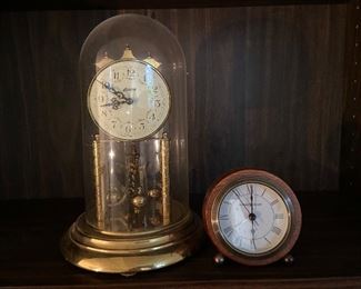 H-247 Lot of 2 London Anniversary Clock, Howard Miller Clock $55.00