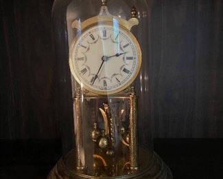 H-248 Anniversary Clock, Glass Dome $45.00