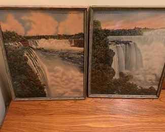 Large Antique Niagara Falls Prints