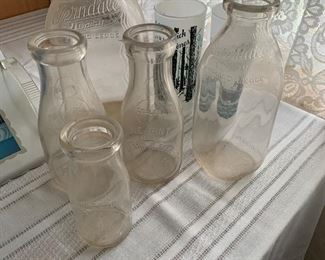 Grand Ledge Milk Bottles
