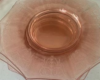 Pink Cambridge Glass
