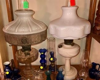 Two amazing Aladdin lamps